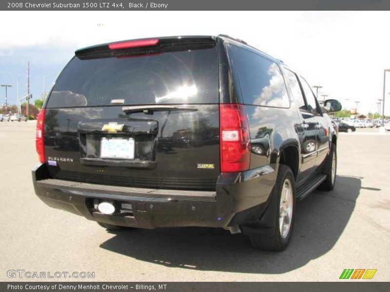 Black / Ebony 2008 Chevrolet Suburban 1500 LTZ 4x4