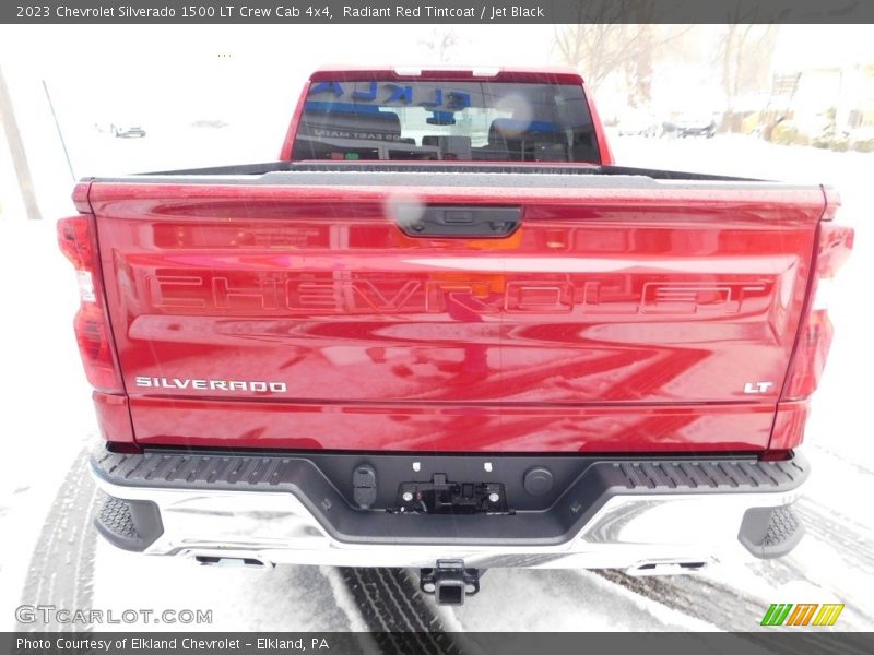 Radiant Red Tintcoat / Jet Black 2023 Chevrolet Silverado 1500 LT Crew Cab 4x4