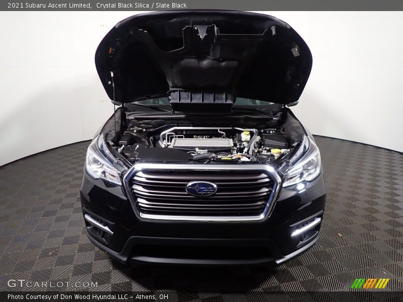 Crystal Black Silica / Slate Black 2021 Subaru Ascent Limited