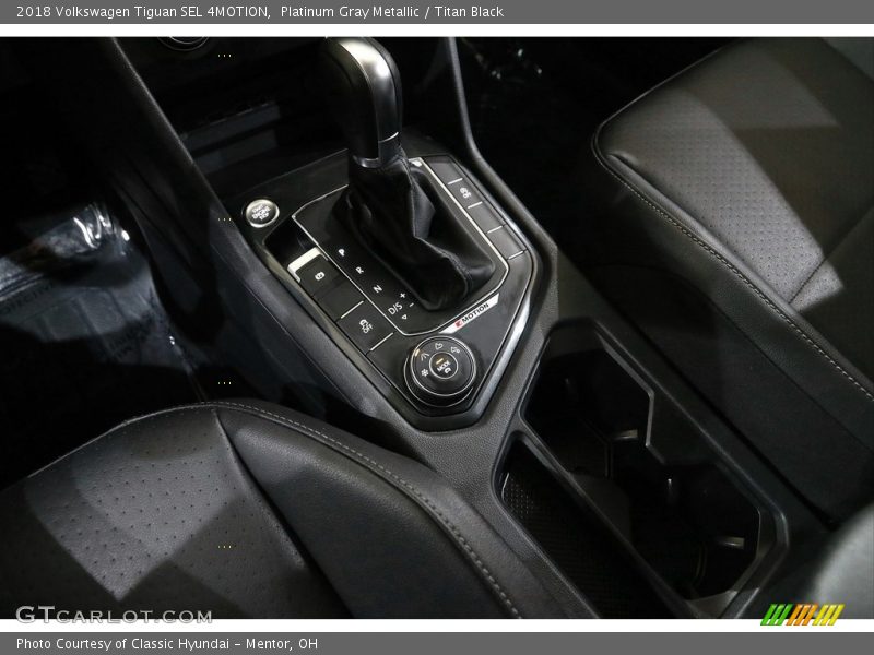 Platinum Gray Metallic / Titan Black 2018 Volkswagen Tiguan SEL 4MOTION