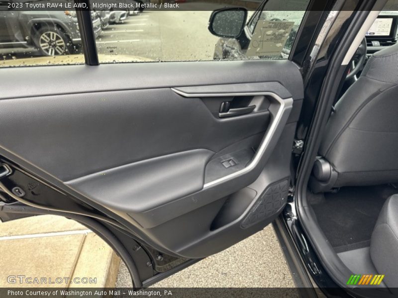 Midnight Black Metallic / Black 2023 Toyota RAV4 LE AWD