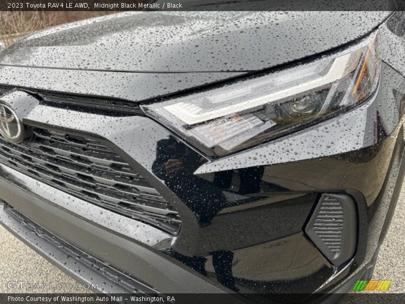 Midnight Black Metallic / Black 2023 Toyota RAV4 LE AWD