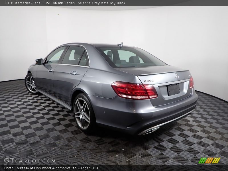 Selenite Grey Metallic / Black 2016 Mercedes-Benz E 350 4Matic Sedan