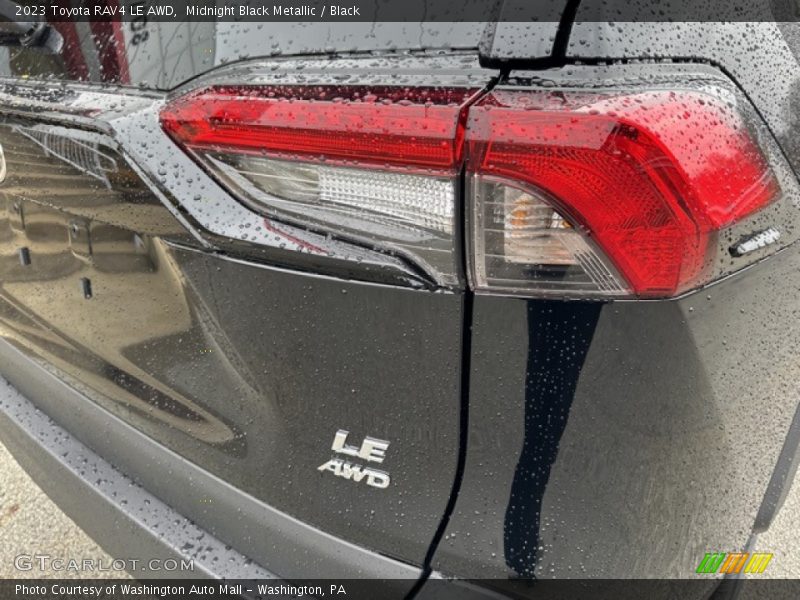 Midnight Black Metallic / Black 2023 Toyota RAV4 LE AWD