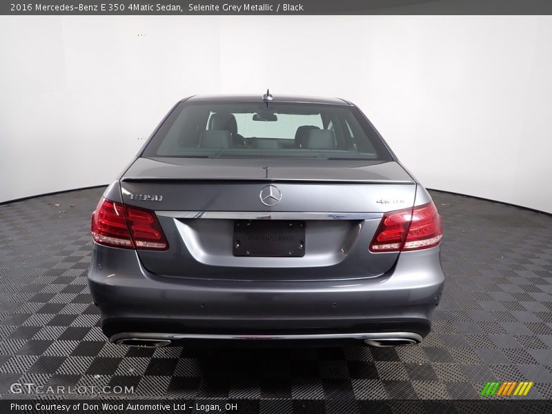 Selenite Grey Metallic / Black 2016 Mercedes-Benz E 350 4Matic Sedan