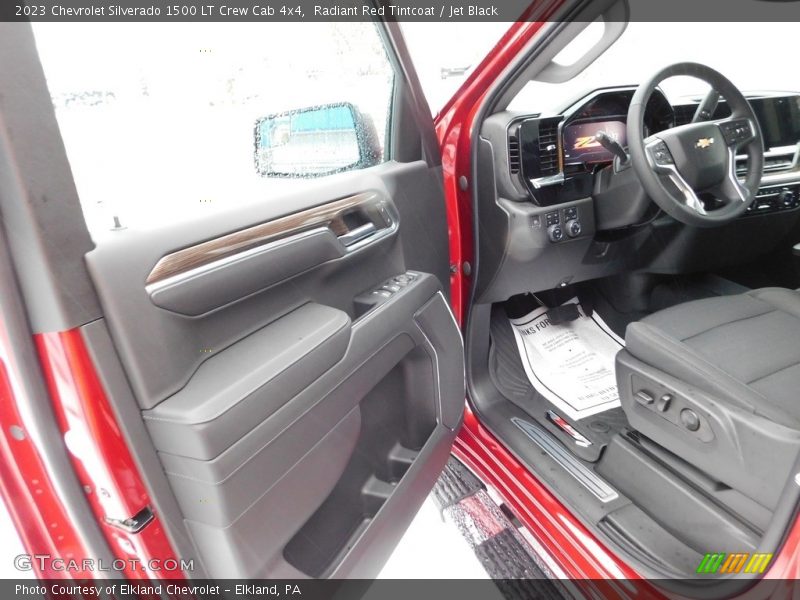 Radiant Red Tintcoat / Jet Black 2023 Chevrolet Silverado 1500 LT Crew Cab 4x4