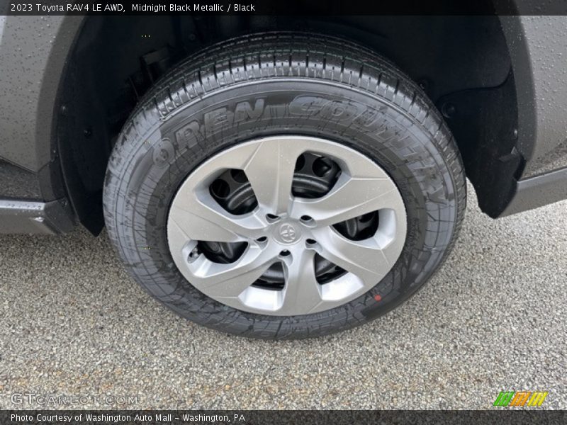 Midnight Black Metallic / Black 2023 Toyota RAV4 LE AWD
