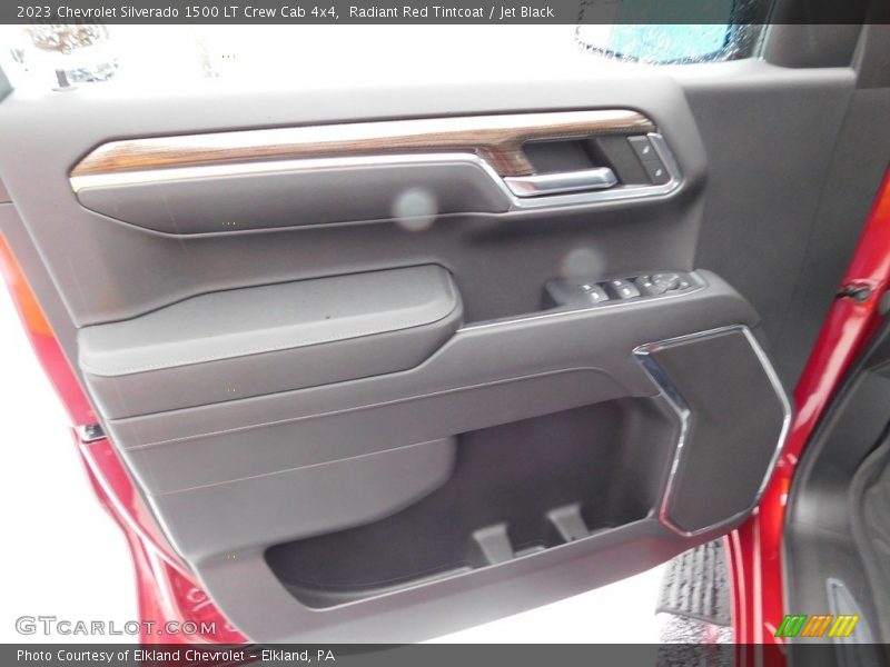 Radiant Red Tintcoat / Jet Black 2023 Chevrolet Silverado 1500 LT Crew Cab 4x4
