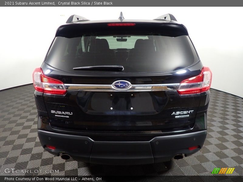 Crystal Black Silica / Slate Black 2021 Subaru Ascent Limited