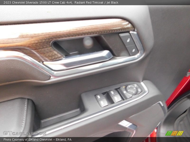 Radiant Red Tintcoat / Jet Black 2023 Chevrolet Silverado 1500 LT Crew Cab 4x4