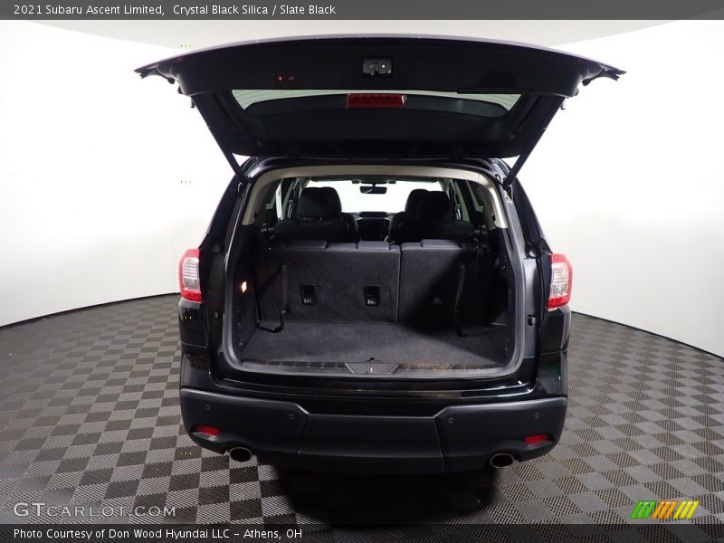 Crystal Black Silica / Slate Black 2021 Subaru Ascent Limited