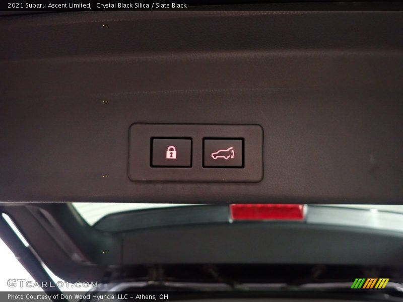 Crystal Black Silica / Slate Black 2021 Subaru Ascent Limited