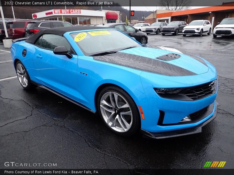  2022 Camaro LT1 Convertible Rapid Blue
