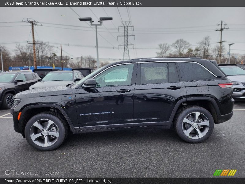 Diamond Black Crystal Pearl / Global Black 2023 Jeep Grand Cherokee 4XE