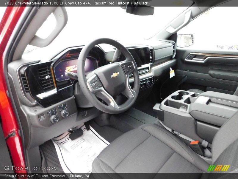 Radiant Red Tintcoat / Jet Black 2023 Chevrolet Silverado 1500 LT Crew Cab 4x4