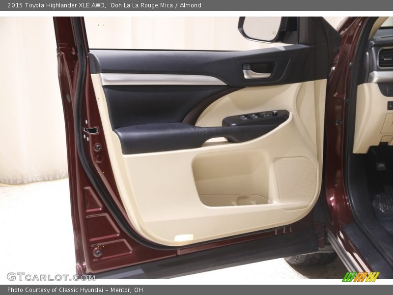 Ooh La La Rouge Mica / Almond 2015 Toyota Highlander XLE AWD
