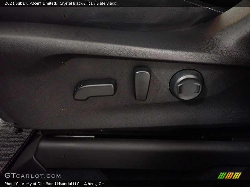 Crystal Black Silica / Slate Black 2021 Subaru Ascent Limited
