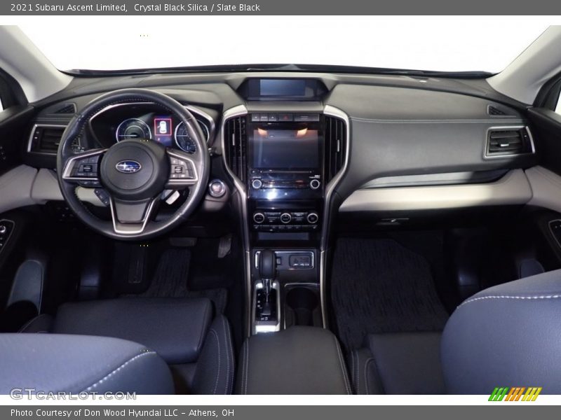 Crystal Black Silica / Slate Black 2021 Subaru Ascent Limited