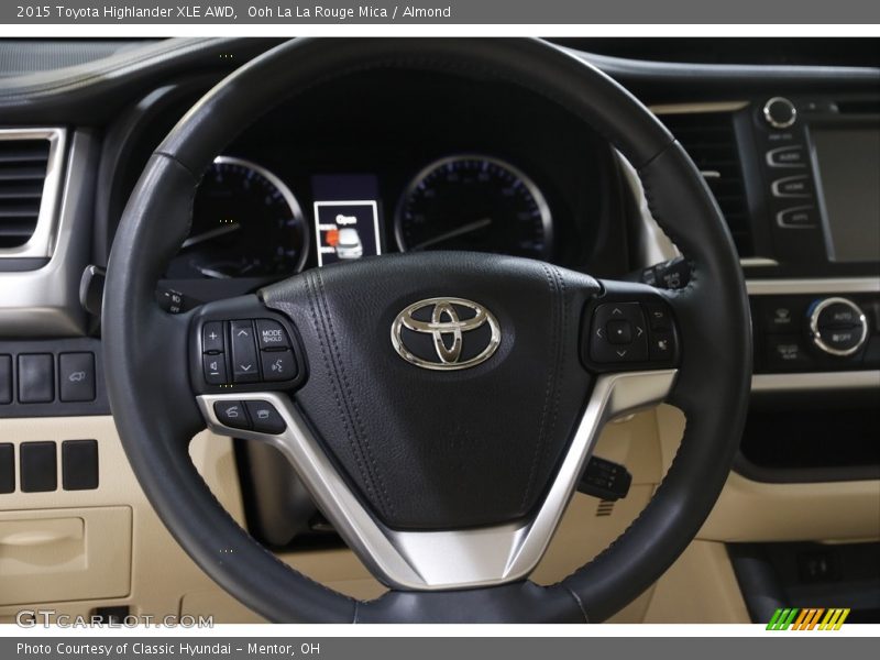 Ooh La La Rouge Mica / Almond 2015 Toyota Highlander XLE AWD