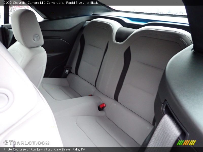 Rear Seat of 2022 Camaro LT1 Convertible