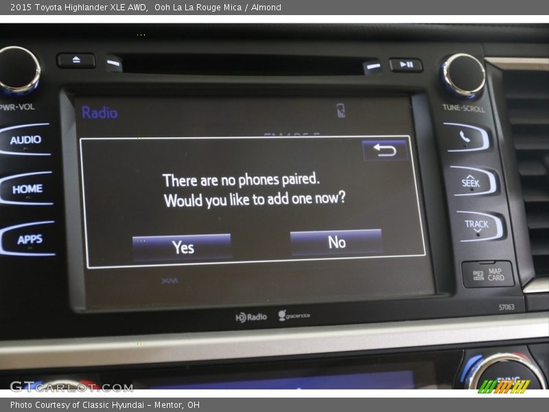 Ooh La La Rouge Mica / Almond 2015 Toyota Highlander XLE AWD