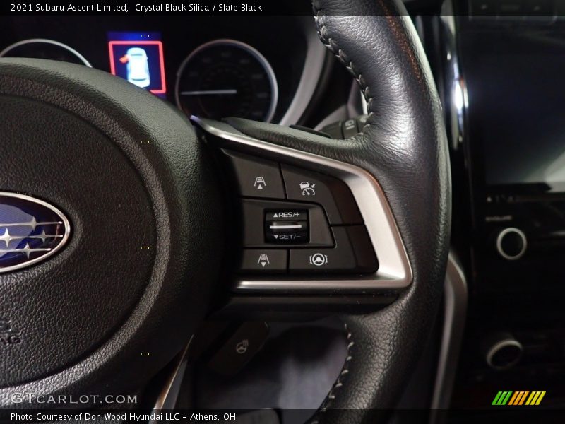 Crystal Black Silica / Slate Black 2021 Subaru Ascent Limited