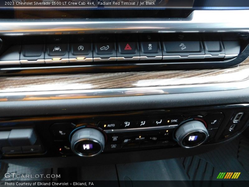 Radiant Red Tintcoat / Jet Black 2023 Chevrolet Silverado 1500 LT Crew Cab 4x4