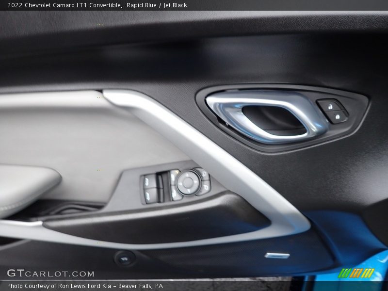 Rapid Blue / Jet Black 2022 Chevrolet Camaro LT1 Convertible