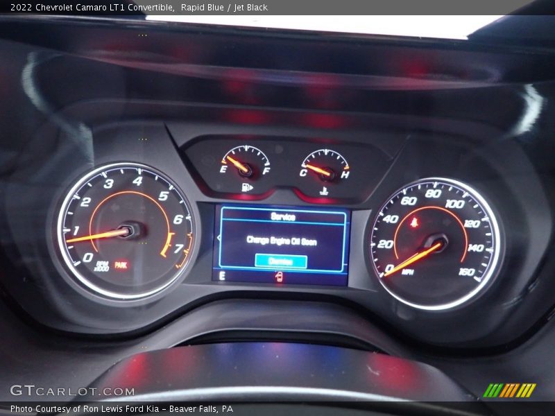  2022 Camaro LT1 Convertible LT1 Convertible Gauges