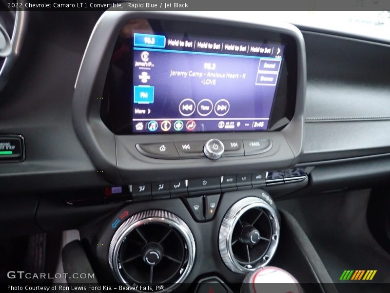 Rapid Blue / Jet Black 2022 Chevrolet Camaro LT1 Convertible