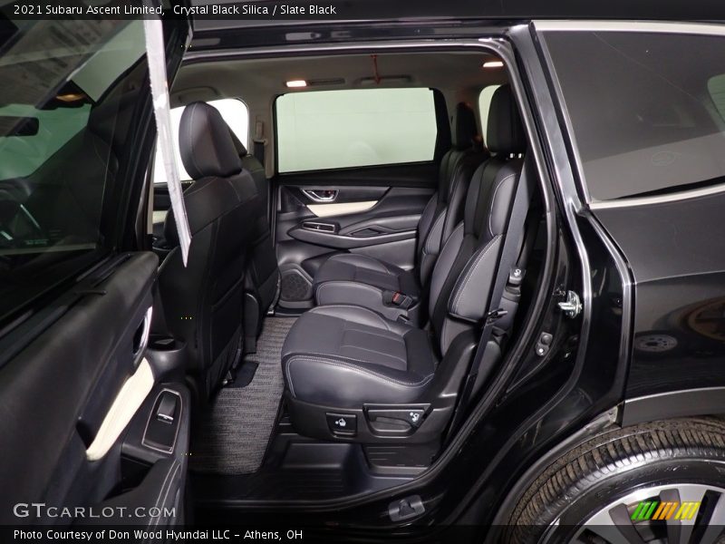 Crystal Black Silica / Slate Black 2021 Subaru Ascent Limited