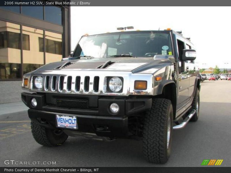 Slate Blue Metallic / Ebony 2006 Hummer H2 SUV