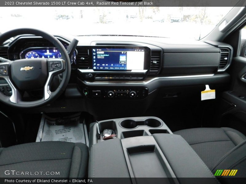 Radiant Red Tintcoat / Jet Black 2023 Chevrolet Silverado 1500 LT Crew Cab 4x4