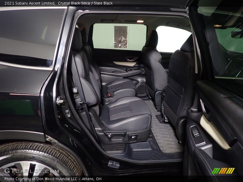 Crystal Black Silica / Slate Black 2021 Subaru Ascent Limited