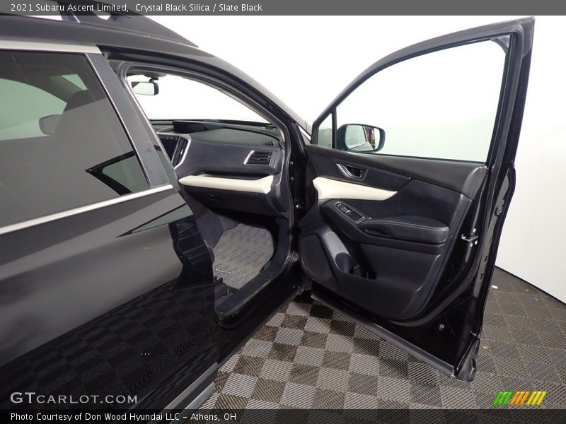 Crystal Black Silica / Slate Black 2021 Subaru Ascent Limited