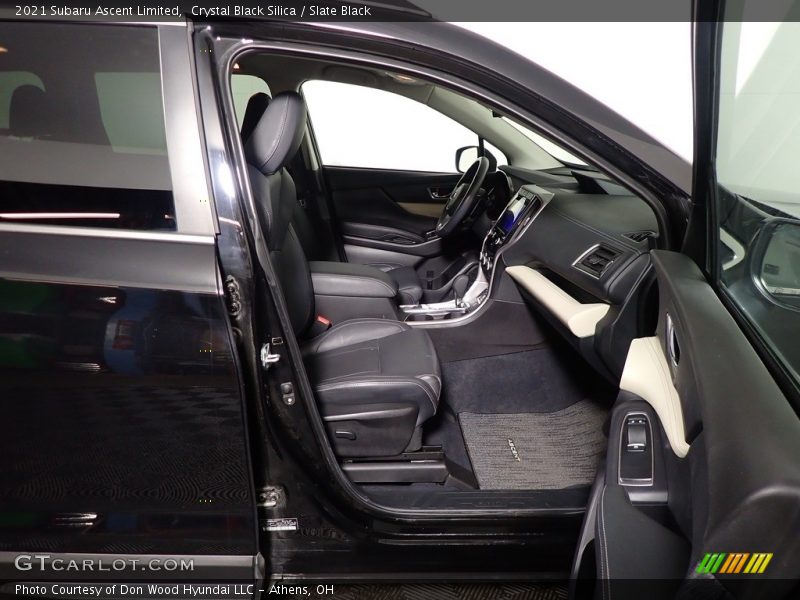 Crystal Black Silica / Slate Black 2021 Subaru Ascent Limited