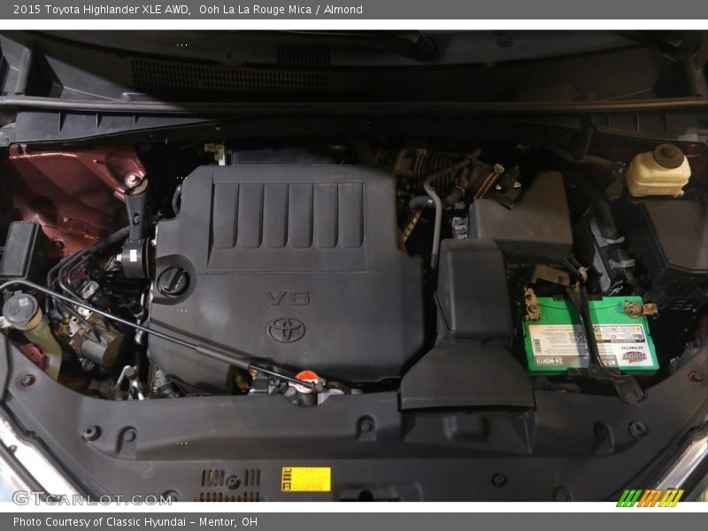 Ooh La La Rouge Mica / Almond 2015 Toyota Highlander XLE AWD