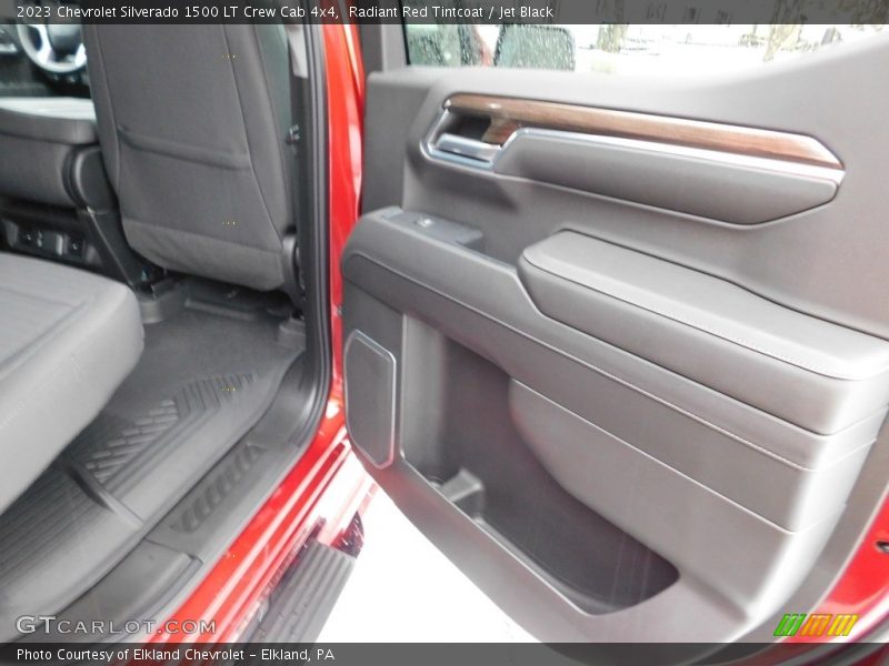 Radiant Red Tintcoat / Jet Black 2023 Chevrolet Silverado 1500 LT Crew Cab 4x4