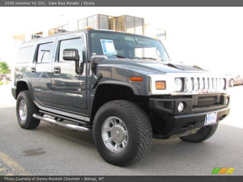 Slate Blue Metallic / Ebony 2006 Hummer H2 SUV