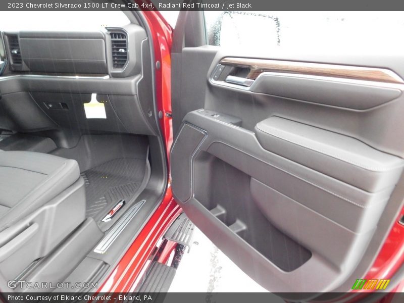 Radiant Red Tintcoat / Jet Black 2023 Chevrolet Silverado 1500 LT Crew Cab 4x4