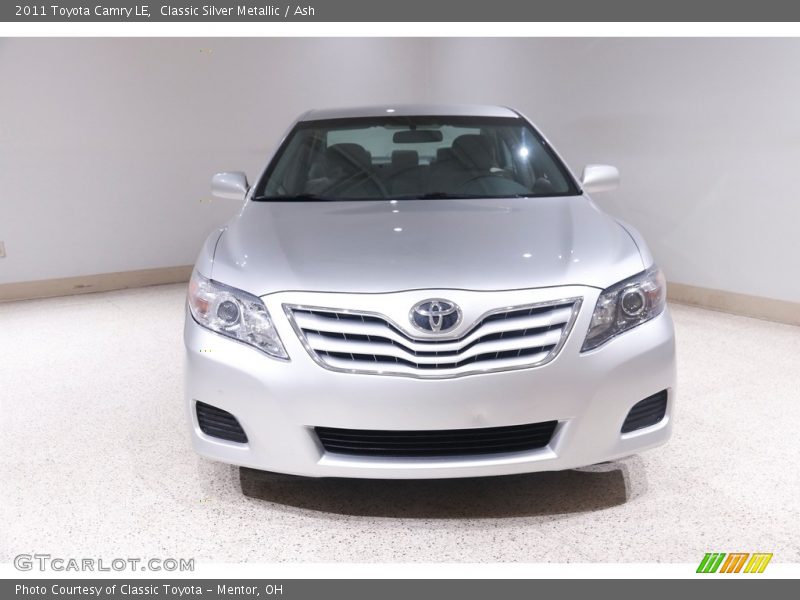 Classic Silver Metallic / Ash 2011 Toyota Camry LE