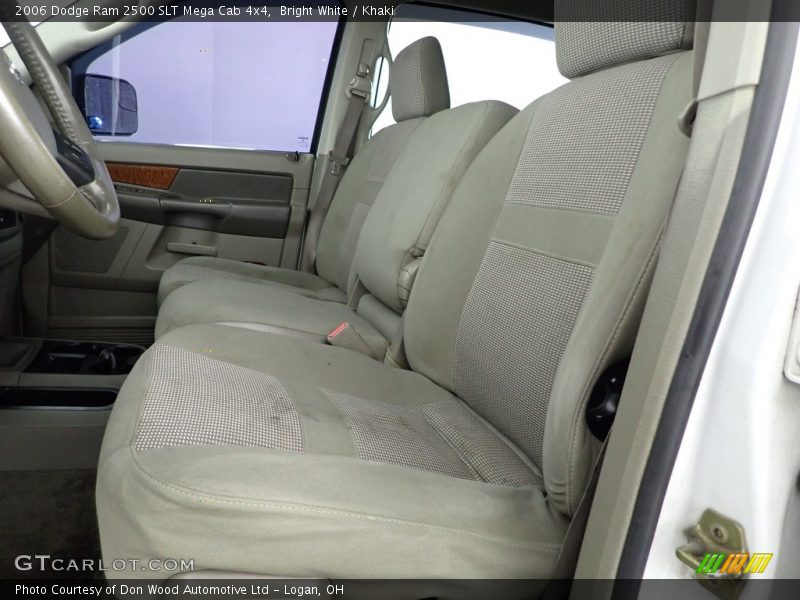 Bright White / Khaki 2006 Dodge Ram 2500 SLT Mega Cab 4x4