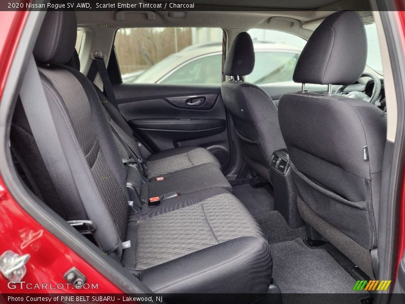 Rear Seat of 2020 Rogue SV AWD