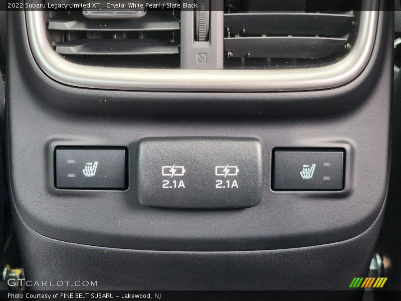 Crystal White Pearl / Slate Black 2022 Subaru Legacy Limited XT