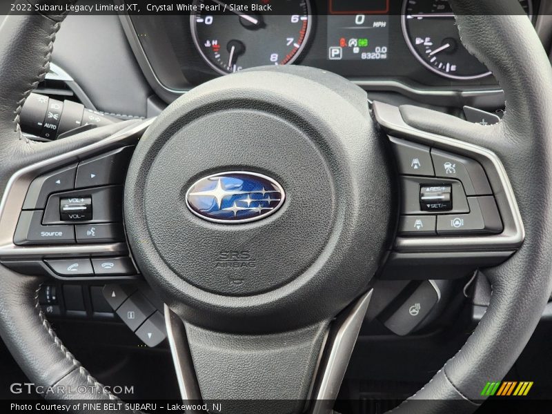 Crystal White Pearl / Slate Black 2022 Subaru Legacy Limited XT