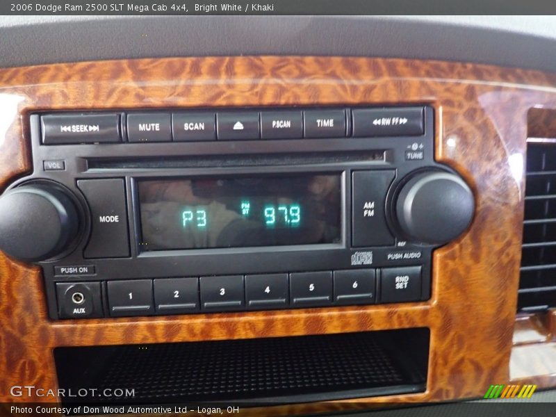 Bright White / Khaki 2006 Dodge Ram 2500 SLT Mega Cab 4x4