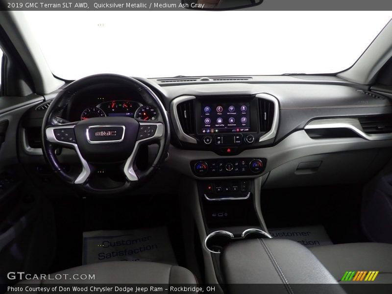 Quicksilver Metallic / Medium Ash Gray 2019 GMC Terrain SLT AWD