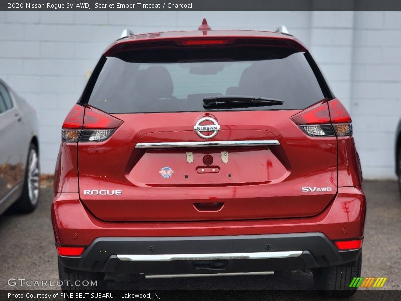 Scarlet Ember Tintcoat / Charcoal 2020 Nissan Rogue SV AWD
