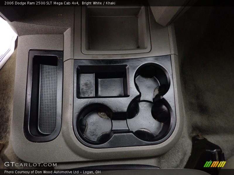 Bright White / Khaki 2006 Dodge Ram 2500 SLT Mega Cab 4x4
