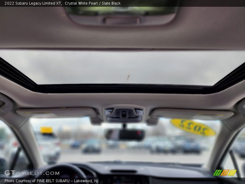 Crystal White Pearl / Slate Black 2022 Subaru Legacy Limited XT